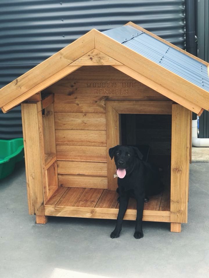VILLA PITCHED ROOF Wooden Dog Kennels